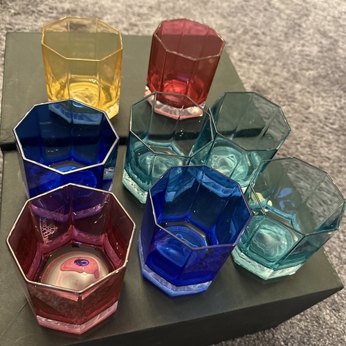 Versace bicchieri ottagonali - versace,