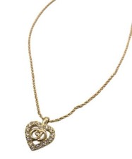 Collana Dior motivo cuore