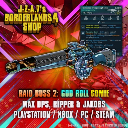 Borderlands gomie fucile - 4✨gomie,