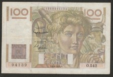 Banconota 100 franchi francia - banconota,