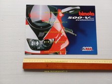 Bimota 500 Vdue Evoluzione 2000 depliant italiano originale