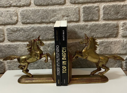 Due fermalibri ottone - due,