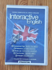 CD ROM INTERACTIVE ENGLISH DeAGOSTINI CORSO FACILE E DIVERTENTE INGLESE VOLUME 1
