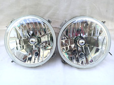 FARI FANALI ANTERIORI CRYSTAL  AUTOBIANCHI A112 A 112 ABARTH