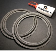 BRP200K kit 2 Sospensioni di ricambio per woofer midrange in foam bordo e colla 