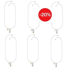 Collana ops objects lettera - ops, in