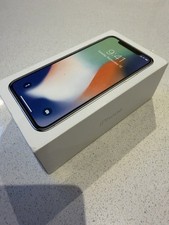 Apple iPhone X - 256GB - Argento - Boxato