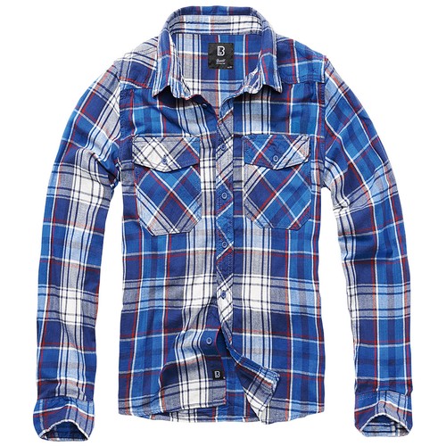 Camicia brandit check blu - check, navy