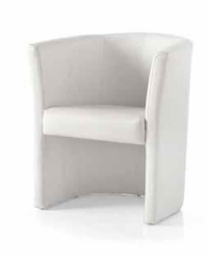 Poltroncina imbottita tortora - imbottita,