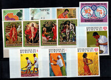 Burundi 1969 Michel 480-91 B nuovo di zecca 100% economia, lavoro, Pasqua, dipinto