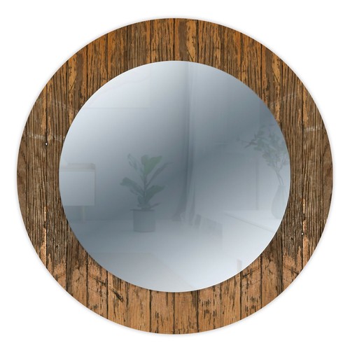 Specchio parete rotondo old - parete,