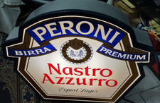 Insegna luminosa birra peroni - insegna,