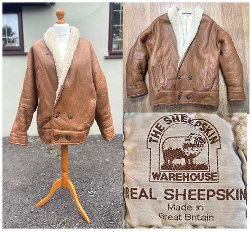 Giacca shearling vintage anni