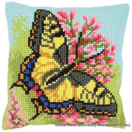 Cuscino punto croce - cuscino,