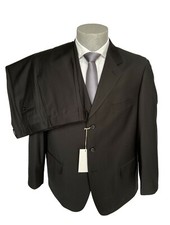 Abito uomo Confitalia, grigio scuro DROP 0 calibrato, conformato, sconto 70%.