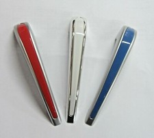 Maniglia per mobile Naik ABS Alluminio Rosso -Bianco -Blu Indaco Interasse 96 