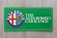Brochure Alfa Romeo Range