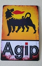 targa Insegna metallo vintage