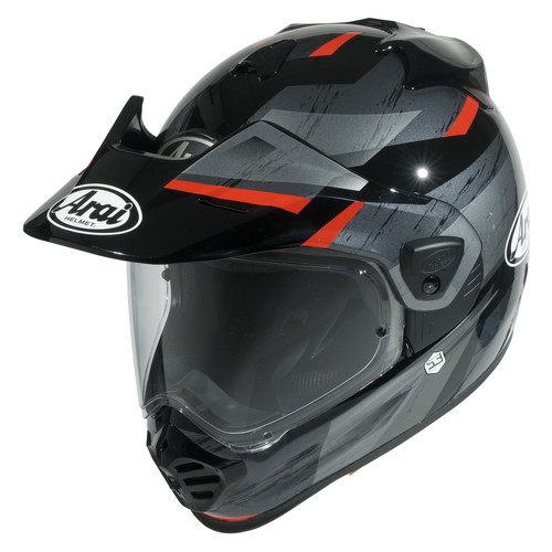 Casco moto rosso - , anodizzato