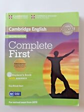 CAMBRIDGE ENGLISH. COMPLETE FIRST (SECOND EDITION): STUDENT'S BOOK + WORKBOOK