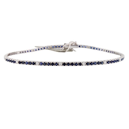 Bracciale tennis uomo in - bracciale,