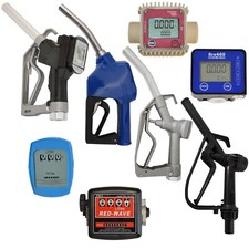 PISTOLA EROGATORE PER POMPA TRAVASO GASOLIO CON CONTALITRI DIESEL