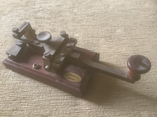 The swedish straight - morse, key