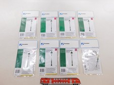 8X Viessmann (Conrad) H0 21 01 42 Lampione Gas Mint+Box 7X Non Aperto #EE695-0,5