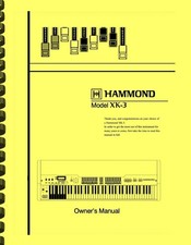 HAMMOND XK-3 XK3 Tastiera