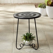 Tavolo moderno nero accento
