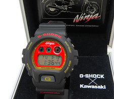 CASIO G-SHOCK DW-6900FS Kawasaki 25th Anniversary Limited Edition Ninja Japan