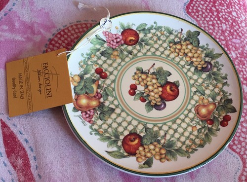 Piatto ceramica facciolini - in,