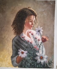 Quadro Dipinto a mano olio su