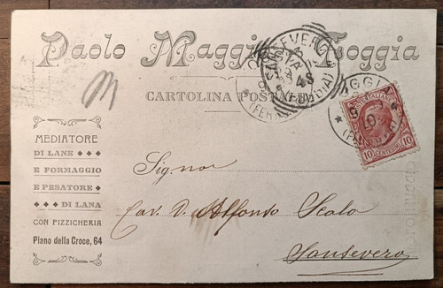1909 foggia pubblicitaria - foggia,