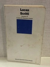 LACAN SCRITTI secondo volume Giacomo Contri ed Einaudi 