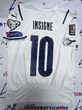 MAGLIA "gara" ITALIA  #10 INSIGNE - PREPARATA QUALIFICAZIONI MONDIALI QATAR 2022