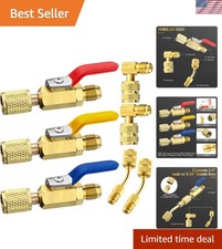 Set valvole a sfera in ottone