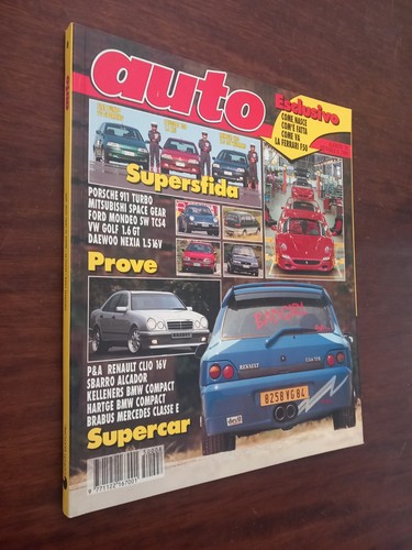 Rivista auto conti 8 1995 - auto, n°