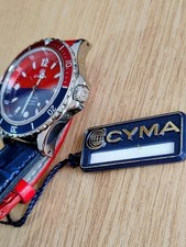Vintage CYMA Diver PEPSI Bezel