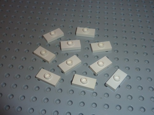 Lego white plate ref 3794 - lego,