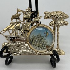 Vintage Gold Tone Plastic
