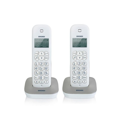 Telefono cordless brondi gala - telefono,