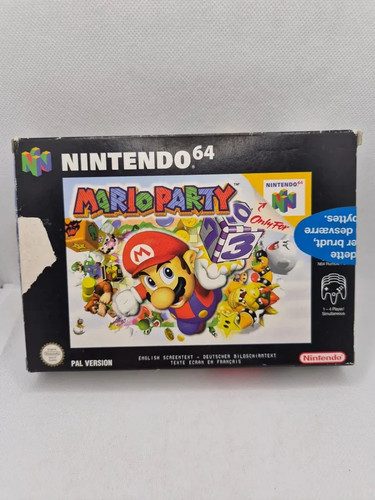 Mario party nintendo n64 - nintendo, 64