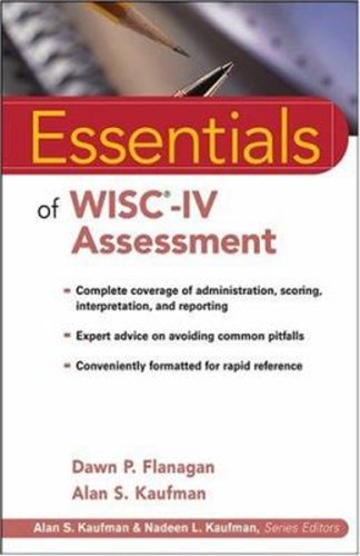 Essentials wisc iv - essentials, of