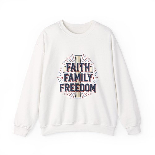 Felpa faith family freedom - felpa,