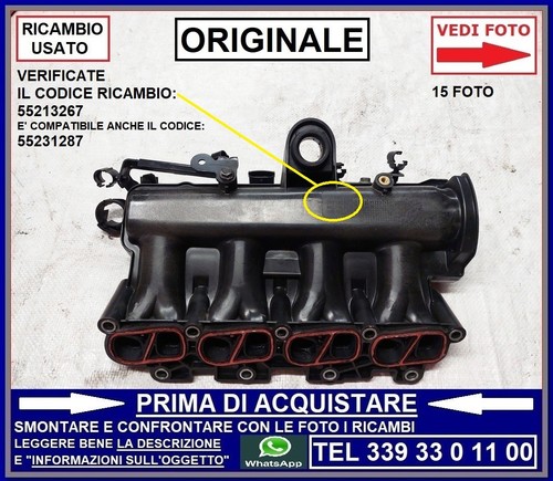 Collettore aspirazione motori - collettore,