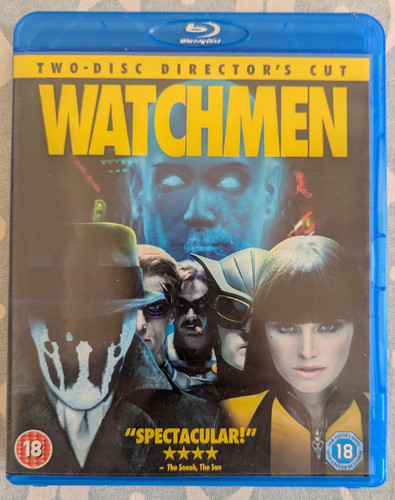 Watchmen blu ray 2 disc - watchmen,