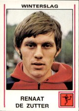 figurina calciatori Football 80 Belgio panini 1980 #349 Renaat de Zutter