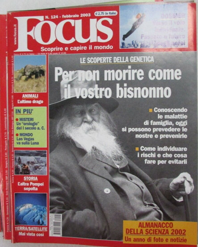 Focus rivista giornale - focus,