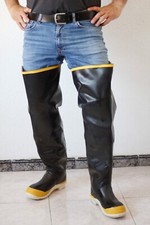 Stivali da wat in gomma vigili del fuoco BLACK DIAMOMD (Fireman Boots Waders) EU 43 / US 9 M